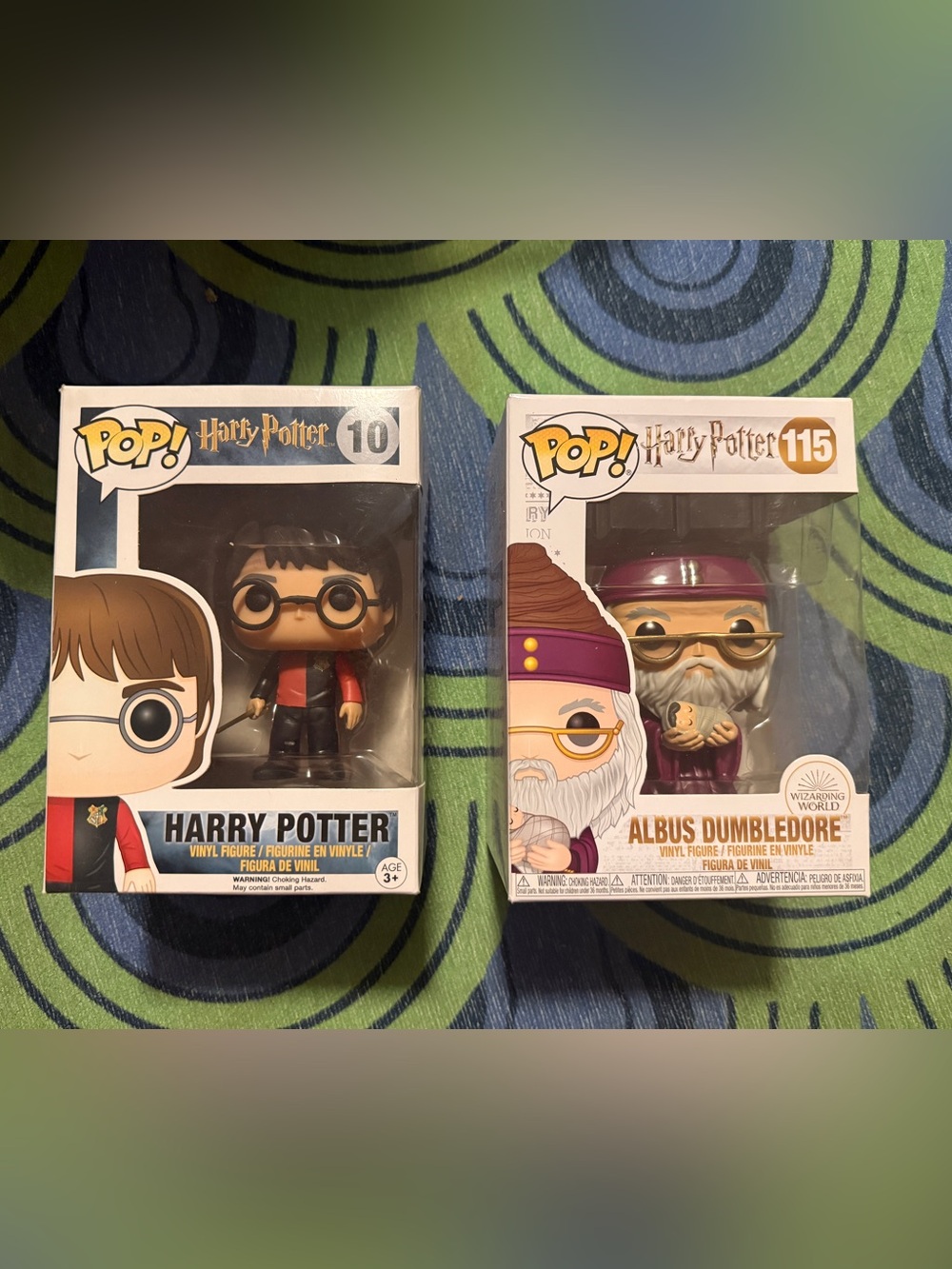Funko Harry Potter and Albus Dumbledore Boxed Vinyl Figures Two-Pack